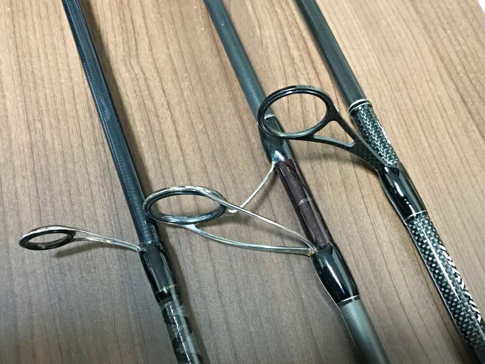 シーバスロッドのガイド形状