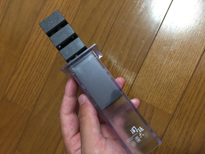 魚包丁の研ぎ方