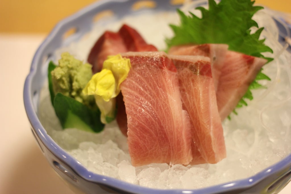 ブリの刺身