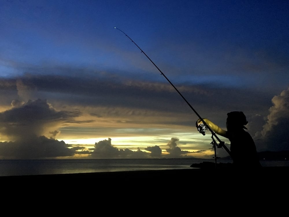夜釣りは事故に注意！