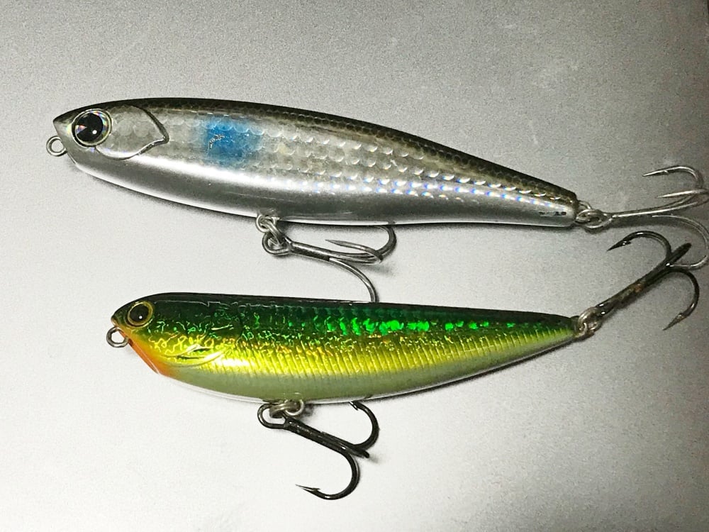 クロダイのルアー釣りにはペンシルベイトも効果的