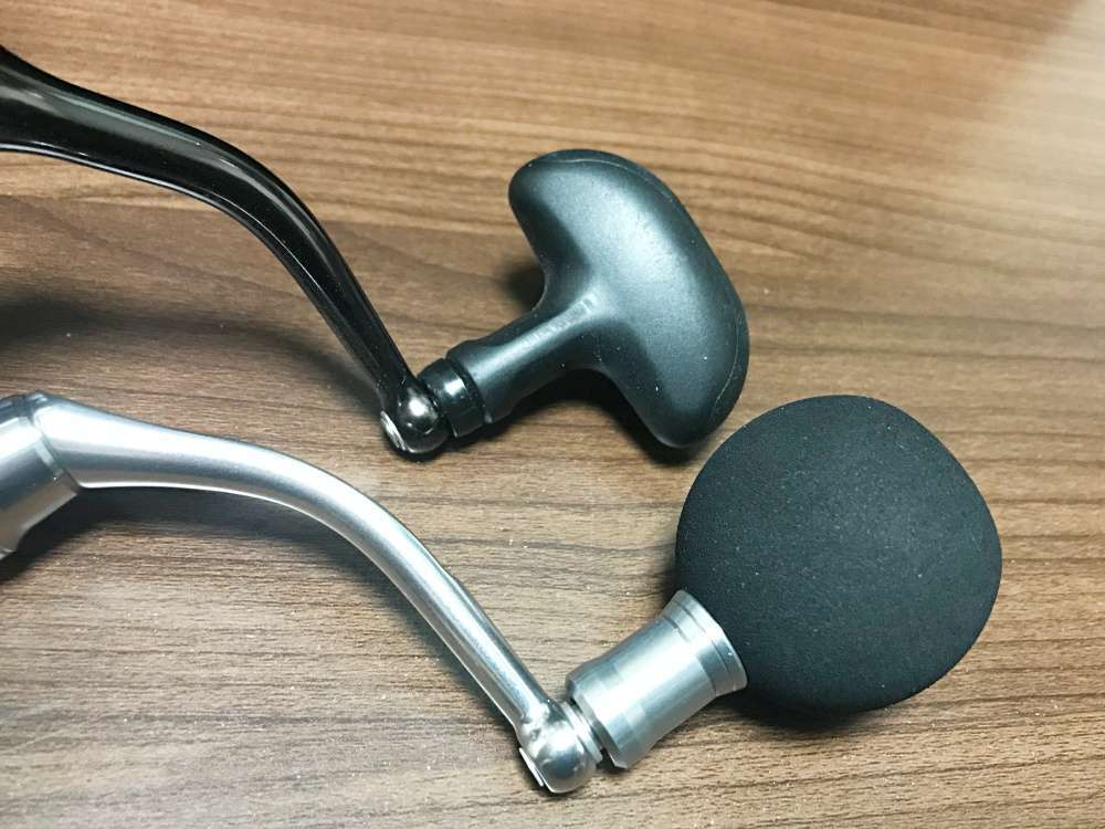 ショアジギングリールはランド型ノブが使いやすい